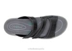 Sáhara mujer Orthofeet 00DT24 negro sandalias - Image 3