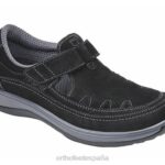 sereno mujer Orthofeet 00DT100 negro zapatos casuales