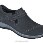 solero mujer Orthofeet 00DT97 negro zapatos casuales