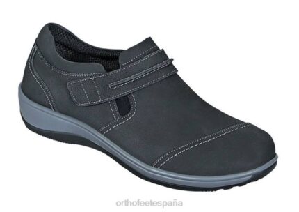 solero mujer Orthofeet 00DT97 negro zapatos casuales