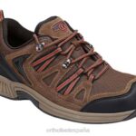 Sorrento hombres Orthofeet 00DT147 marrón zapatillas