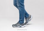 sprint sin corbata hombres Orthofeet 00DT136 gris zapatillas - Image 2