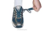 sprint sin corbata hombres Orthofeet 00DT136 gris zapatillas - Image 3