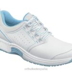 talya antideslizante mujer Orthofeet 00DT59 blanco zapatos medicos