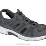 Tauro hombres Orthofeet 00DT122 gris sandalias