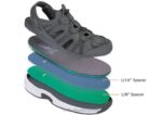 Tauro hombres Orthofeet 00DT122 gris sandalias - Image 6