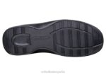 tejido elástico hudson hombres Orthofeet 00DT177 negro zapatillas - Image 5