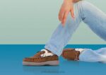 toscana hombres Orthofeet 00DT178 marrón zapatillas - Image 2
