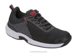 tramo de agua de borde hombres Orthofeet 00DT132 negro zapatillas