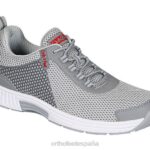 tramo de agua de borde hombres Orthofeet 00DT134 gris zapatillas