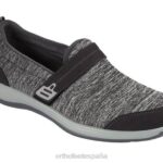 tramo de quincy mujer Orthofeet 00DT106 gris zapatos casuales
