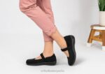 tramo de springfield mujer Orthofeet 00DT111 negro zapatos casuales - Image 2