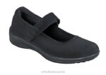 tramo de springfield mujer Orthofeet 00DT111 negro zapatos casuales