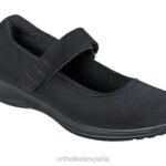 tramo de springfield mujer Orthofeet 00DT111 negro zapatos casuales