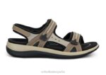 Venecia mujer Orthofeet 00DT1 marrón sandalias - Image 3