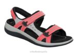 Venecia mujer Orthofeet 00DT2 rojo sandalias
