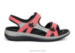 Venecia mujer Orthofeet 00DT2 rojo sandalias - Image 3