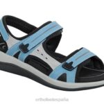 Venecia mujer Orthofeet 00DT3 azul sandalias