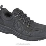 zapatos de trabajo de dolomita hombres Orthofeet 00DT160 negro zapatos de trabajo