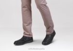 zodíaco hombres Orthofeet 00DT174 negro zapatos casuales - Image 2