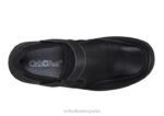 zodíaco hombres Orthofeet 00DT174 negro zapatos casuales - Image 5
